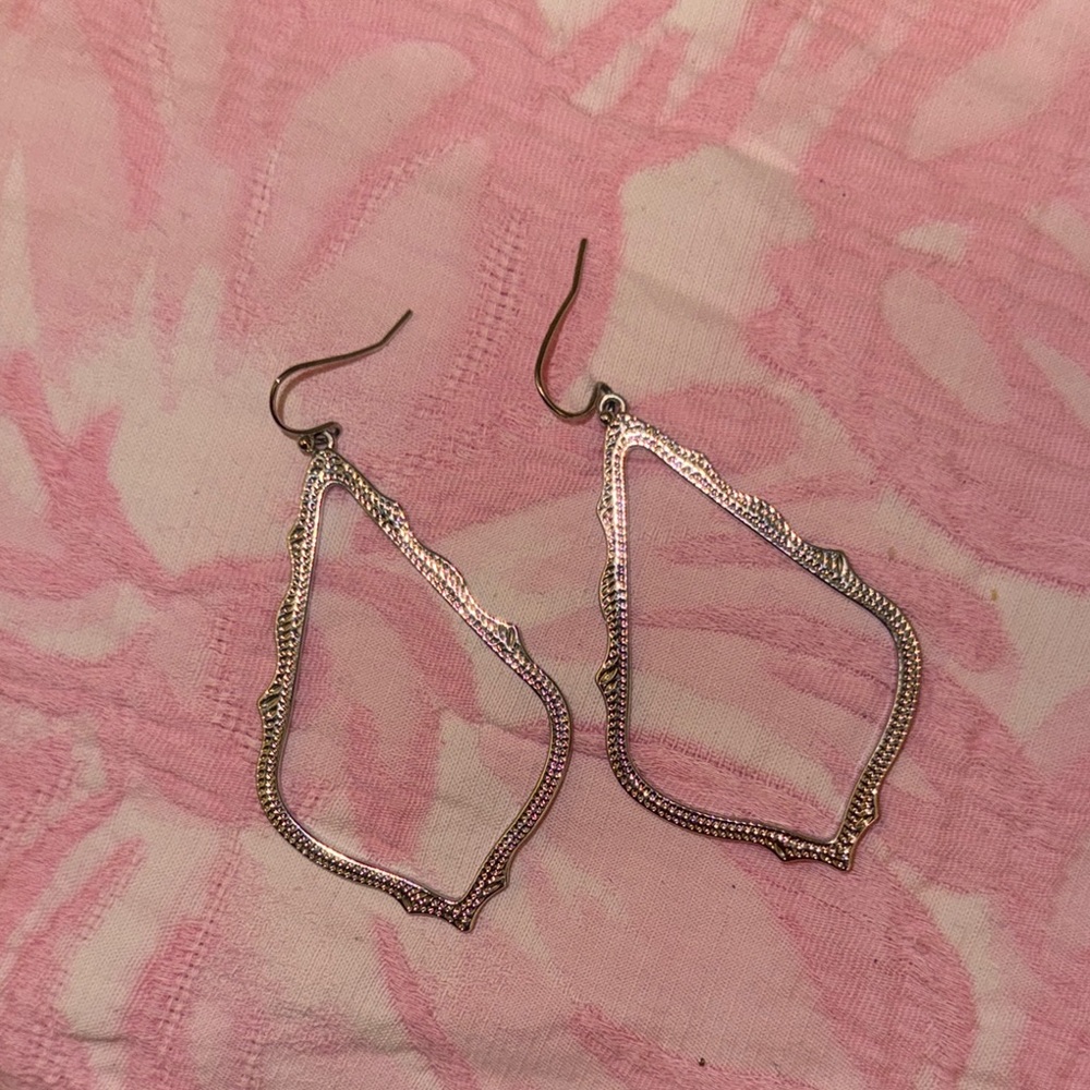Silver Kendra Scott Earrings